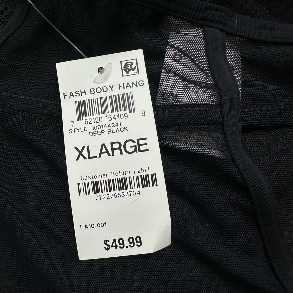 Black Mesh Top - XL - Picture 5 of 6